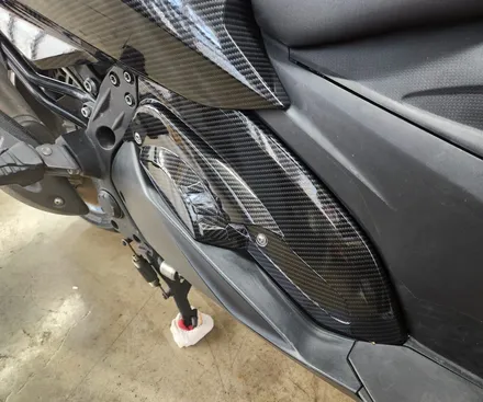 대구 BMW 오토바이 C650 스포츠 카본 필름 랩핑 / 대구 달성군 화원읍