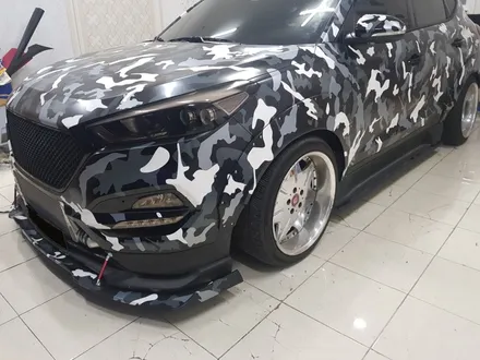 [대구랩핑] 올뉴투싼 카모랩핑 / 올뉴투싼랩핑 올뉴투싼전체랩핑 올뉴투싼루프스킨 올뉴투싼부분랩핑 올뉴투싼반반랩핑 올뉴투싼튜닝 EXA / 대구 달성군 화원읍
