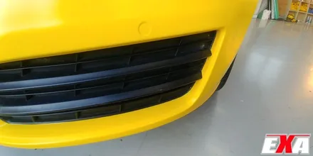 [EXA][대구랩핑전문] 아우디 A7 전체랩핑 + 루프스킨 시공 (에이버리슈프림 사틴옐로우 + 3M2080유광블랙) / 대구 달성군 화원읍