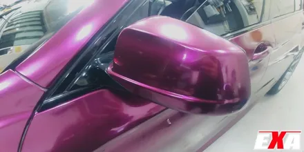[EXA][대구랩핑전문] BMW 520d 전체랩핑 + f10 전체랩핑 시공 (에이버리슈프림 유광 펀퍼플) / 대구 달성군 화원읍