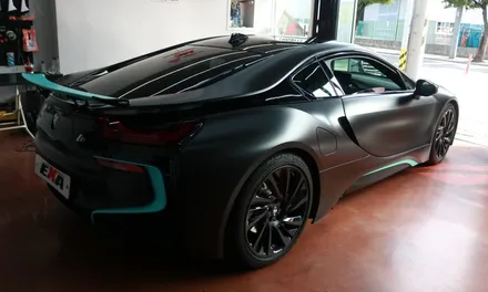 대구랩핑 BMW i8 상상을 현실로 만들어드렸어요 휠랩핑 까지! / 대구 달성군 화원읍