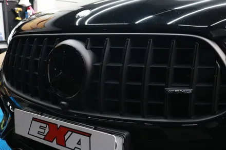벤츠 GLC 크롬죽이기 3M2080 유광 블랙필름으로 GLC43 AMG 크롬 딜리트 시공 후기 / 대구 달성군 화원읍