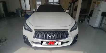[EXA][대구랩핑] 인피니티 Q50s 부분랩핑 / Q50s실내랩핑 Q50s루프스킨 대구실내랩핑전문 대구루프스킨전문 / 대구 달성군 화원읍