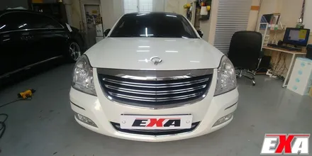 [EXA][대구랩핑전문] 르노삼성 SM7 루프스킨제거 + 루프스킨 재시공 (3M2080유광블랙) / 대구 달성군 화원읍