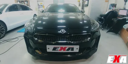 [EXA][대구랩핑전문] 기아 스팅어 전체랩핑 시공 ( 에이버리슈프림 유광 옐로우) / 대구 달성군 화원읍