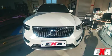 [EXA][대구랩핑전문] 볼보 XC40 루프스킨 + 사이드미러 랩핑 + 블랙패키지 시공 ( 3M 2080 유광블랙) / 대구 달성군 화원읍