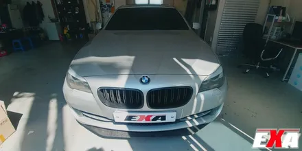 [EXA][대구랩핑전문] BMW 528i 전체랩핑 + 루프스킨 + M5개조 시공  ( 에이버리슈프림 세틴 다크바솔트 ) / 대구 달성군 화원읍