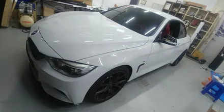 [EXA][대구랩핑전문] BMW 428i컨버터블 전체랩핑 + 크롬랩핑 + 라이트필름 시공 / 대구 달성군 화원읍