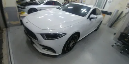 [EXA][대구랩핑전문] 벤츠 CLS 400d 전체랩핑 시공 대구 랩핑 EXA / 대구 달성군 화원읍