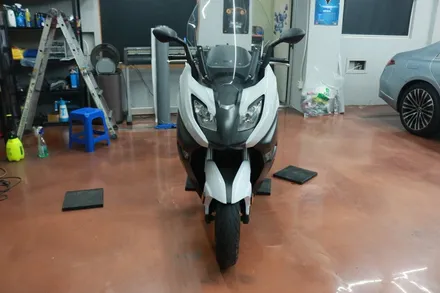 BMW C650 Sport 나르도그레이 의 느낌 락그레이 전체랩핑 시공 후기 / 대구 달성군 화원읍