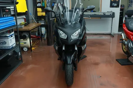 대구 랩핑 BMW C600 Sport 나르도그레이 전체랩핑 시공 후기 / 대구 달성군 화원읍