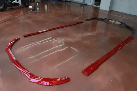 대구랩핑 기아 스팅어 제스트 에어댐 랩핑 및 장착 후기 / 대구 달성군 화원읍
