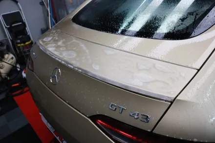벤츠 AMG GT43 부분 무광 PPF 시공기 신차 출고 후 빠진 부분 보강 / 대구,구미