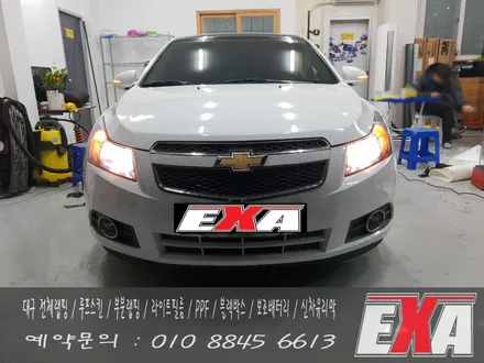 [EXA][대구랩핑] 크루즈 루프스킨 크루즈 루프스킨재시공 라세티프리미어루프스킨 라세티프리미어 루프스킨재시공 에이버리슈프림 유광블랙 / 대구 달성군 화원읍