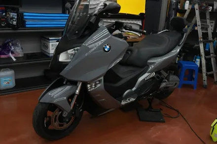 대구 랩핑 BMW C600 Sport 나르도그레이 전체랩핑 시공 후기 / 대구 달성군 화원읍