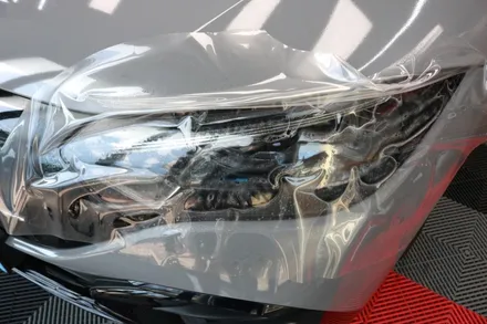 벤츠 EQE53 AMG 차량 전체 랩핑 및 크롬 딜리트 시공기 / 대구 달성군 화원읍
