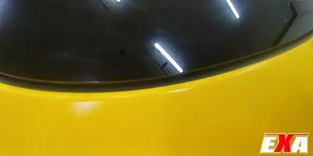 [EXA][대구랩핑전문] 아우디 A7 전체랩핑 + 루프스킨 시공 (에이버리슈프림 사틴옐로우 + 3M2080유광블랙) / 대구 달성군 화원읍