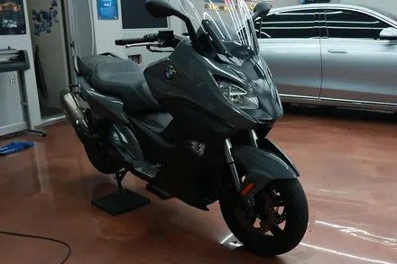 BMW C650 Sport 나르도그레이 의 느낌 락그레이 전체랩핑 시공 후기 / 대구 달성군 화원읍