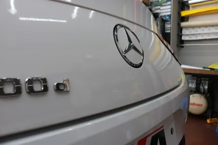 대구 벤츠 CLS 300d 유광 화이트 전체랩핑 시공 후기 / 대구 달성군 화원읍