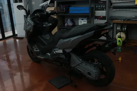 BMW C650 Sport 나르도그레이 의 느낌 락그레이 전체랩핑 시공 후기 / 대구 달성군 화원읍