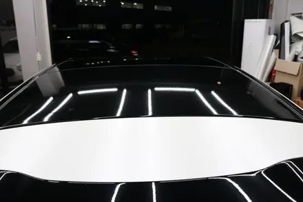 벤츠 A45 AMG 사틴 화이트펄 전체랩핑 시공 과 생활보호PPF 를 한번에 원큐시공 대구랩핑 / 대구 달성군 화원읍
