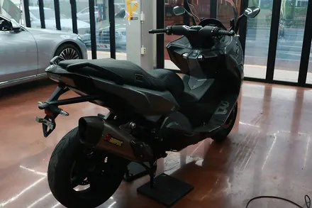 BMW C650 Sport 나르도그레이 의 느낌 락그레이 전체랩핑 시공 후기 / 대구 달성군 화원읍