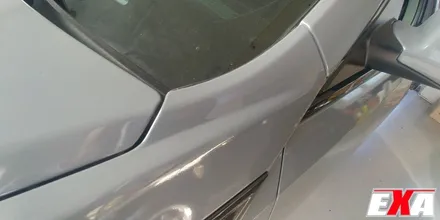 [EXA][대구랩핑전문] 캐딜락 CTS-V 전체랩핑 재시공 (에이버리슈프림 유광 다크그레이) / 대구 달성군 화원읍