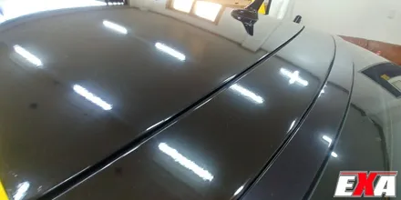 [EXA][대구랩핑전문] 아우디 A7 전체랩핑 + 루프스킨 시공 (에이버리슈프림 사틴옐로우 + 3M2080유광블랙) / 대구 달성군 화원읍