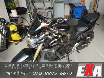 [EXA][대구랩핑] GSR750 부분랩핑 GSR750 데칼 GSR750전체랩핑 부분대칼 시공 / 대구 달성군 화원읍