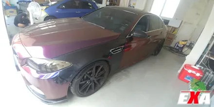 [EXA][대구랩핑] BMW M5 전체랩핑 / M5랩핑 M5루프스킨 M5부분랩핑 대구랩핑전문 대구루프스킨전문 / 대구 달성군 화원읍