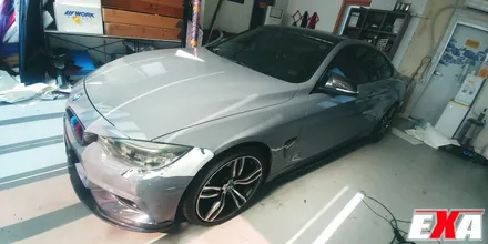 [EXA][대구랩핑전문] BMW 420d 전체랩핑 + 크롬랩핑 시공 ( 크롬 로즈골드 ) / 대구 달성군 화원읍