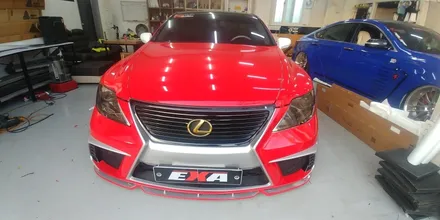 [EXA][대구랩핑전문] 렉서스 LS460 전체랩핑 + 자동차랩핑 시공 대구랩핑 EXA / 대구 달성군 화원읍