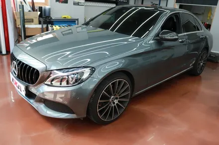 [EXA][대구랩핑전문] 벤츠 W205 C클래스 부분랩핑 + 사이드미러랩핑 + 카본랩핑 대구랩핑 대구랩핑교육 EXA / 대구 달성군 화원읍
