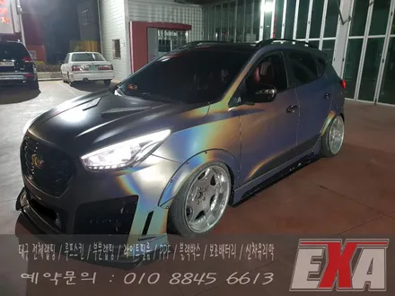 [EXA][대구랩핑] 투싼ix 전체랩핑 시공 투싼ix 바디킷랩핑 포항랩핑 전문 3M 1080 세틴싸이키델릭 / 대구 달성군 화원읍