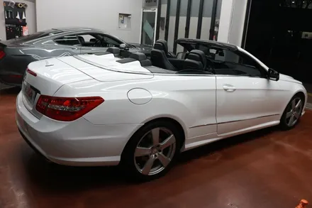 벤츠 E350 카브리올레 유광화이트 전체랩핑 시공 후기 대구랩핑 / 대구 달성군 화원읍