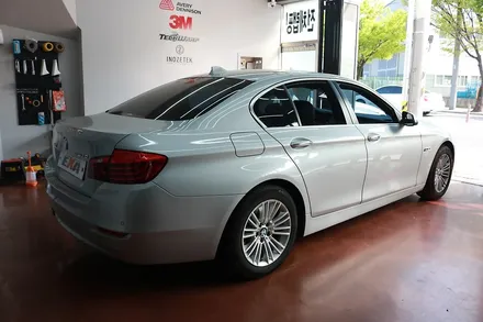 BMW f10 520d 옵시디언블랙 전체랩핑 시공 후기 대구랩핑 / 대구 달성군 화원읍