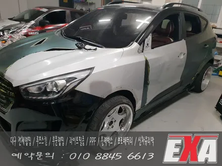 [EXA][대구랩핑] 투싼ix 전체랩핑 시공 투싼ix 바디킷랩핑 포항랩핑 전문 3M 1080 세틴싸이키델릭 / 대구 달성군 화원읍