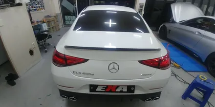 [EXA][대구랩핑전문] 벤츠 CLS 400d 전체랩핑 시공 대구 랩핑 EXA / 대구 달성군 화원읍