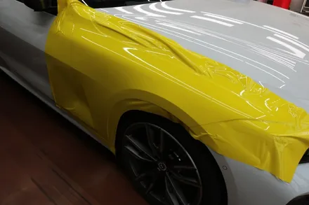 BMW m440i 비닐프로그 슈퍼글로시 옐로우 자동차래핑 / 대구 달성군 화원읍