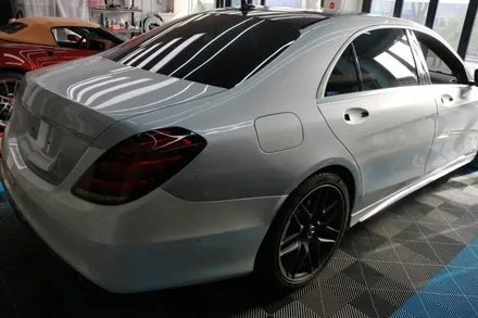 무광에서 유광으로, 벤츠 S63 AMG 랩핑 이야기 / 대구 달성군 화원읍