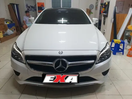 [대구랩핑] CLS250D 부분랩핑 CLS250d루프스킨 에이버리슈프림 블랙유광 / 대구 달성군 화원읍
