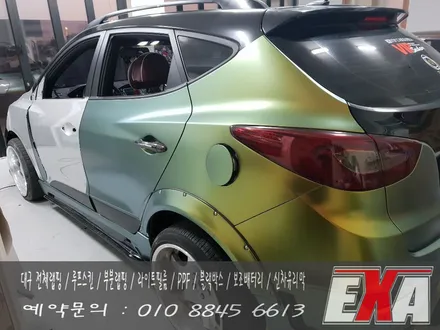 [EXA][대구랩핑] 투싼ix 전체랩핑 시공 투싼ix 바디킷랩핑 포항랩핑 전문 3M 1080 세틴싸이키델릭 / 대구 달성군 화원읍