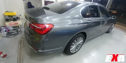 [EXA][대구랩핑전문] BMW 730d 전체랩핑 시공 (에이버리슈프림 유광 화이트) / 대구 달성군 화원읍