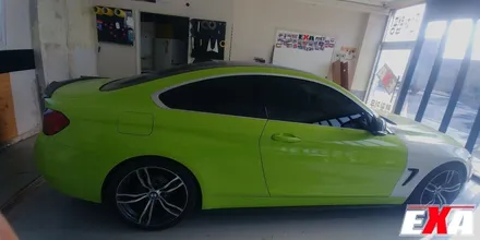 [EXA][대구랩핑전문] BMW 420d 전체랩핑 + 랩핑제거 시공 (에이버리슈프림 유광 락그레이) / 대구 달성군 화원읍