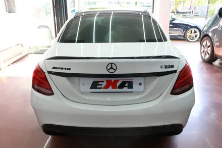 벤츠 C63AMG 사틴 메탈릭그레이 전체랩핑 시공 수입차랩핑 / 대구 달성군 화원읍