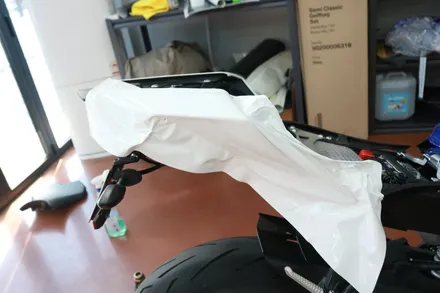대구랩핑 야마하 R6 바이크 유광화이트 전체랩핑 시공 후기 / 대구 달성군 화원읍