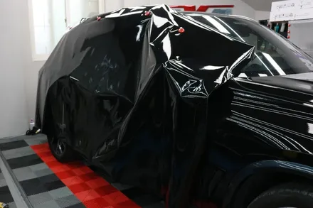 BMW X5 대구 전체 랩핑, 크롬죽이기 / 대구 달성군 화원읍