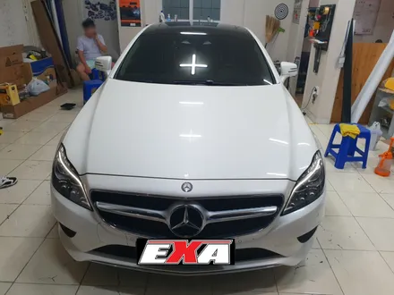 [대구랩핑] CLS250D 부분랩핑 CLS250d루프스킨 에이버리슈프림 블랙유광 / 대구 달성군 화원읍
