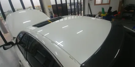 [EXA][대구랩핑] 인피니티 Q50s 부분랩핑 / Q50s실내랩핑 Q50s루프스킨 대구실내랩핑전문 대구루프스킨전문 / 대구 달성군 화원읍