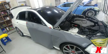 [EXA][대구랩핑] 벤츠 E63AMG 전체랩핑 / E63AMG랩핑 / 대구 달성군 화원읍